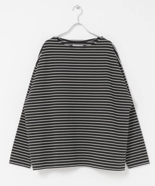 SENSE OF PLACE by URBAN RESEARCH(センスオブプレイスバイアーバンリサーチ)の「エクストラルーズバスクシャツ(Tシャツ/カットソー・メンズ・ホワイト/ブラウン/ブラック・MEDIUM/LARGE)」の20枚目の写真