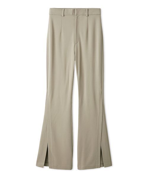 SNIDEL（スナイデル）の「スリットカットパンツ（その他パンツ・レディース・アイボリー/ブラック/カーキ・0/1）」の3枚目の写真