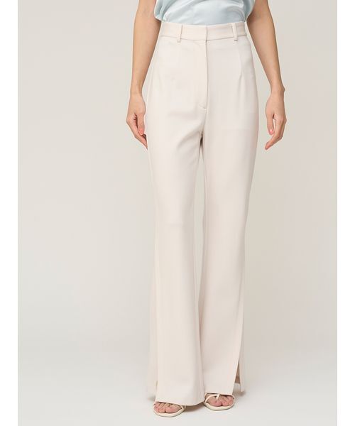 SNIDEL（スナイデル）の「スリットカットパンツ（その他パンツ・レディース・アイボリー/ブラック/カーキ・0/1）」の5枚目の写真