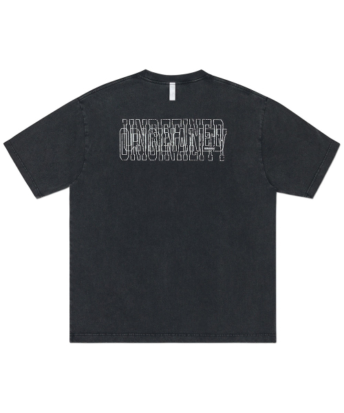 NOMANUAL(NOMANUAL)の「NM SKULL T-SHIRT - WASHED BLACK(Tシャツ/カットソー・レディース・その他・SMALL/MEDIUM/LARGE/X-LARGE)」の3枚目の写真