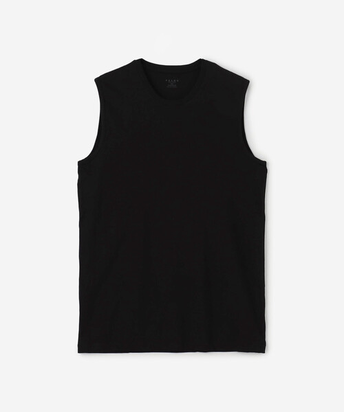 FALKE(ファルケ)の「FALKE | MUSCLE-SHIRT MEN(Tシャツ/カットソー・メンズ・ブラック/ホワイト・L/M)」の1枚目の写真