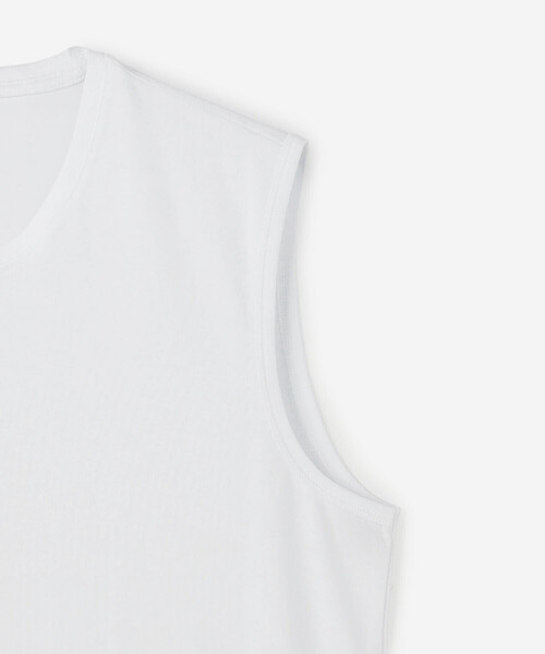 FALKE(ファルケ)の「FALKE | MUSCLE-SHIRT MEN(Tシャツ/カットソー・メンズ・ブラック/ホワイト・L/M)」の6枚目の写真