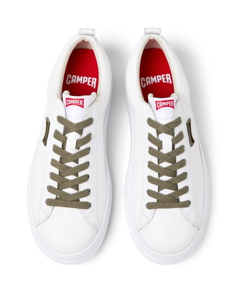 CAMPER（カンペール）の「[カンペール] RUNNER FOUR / レザースニーカー（スニーカー・メンズ・ホワイト系その他・27.5cm/28.0cm/27.0cm/25.5cm/26.0cm/25.0cm）」の3枚目の写真