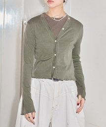 CITYSHOP | ASHER CHELSEA CARDIGAN L261-R151：カーディガン(カーディガン/ボレロ)