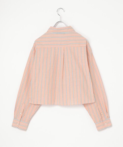 notch.(ノッチ)の「BEVERLY HILLS POLO CLUB クロップドシャツ(シャツ/ブラウス・レディース・サックスブルー/ブルー系/イエロー系/オレンジ系・M)」の7枚目の写真