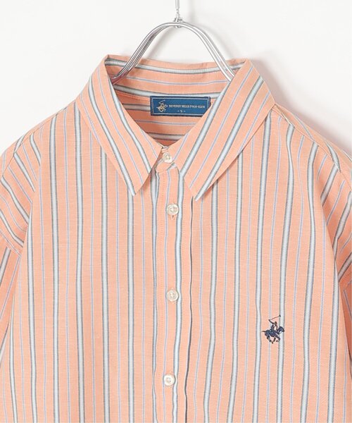 notch.(ノッチ)の「BEVERLY HILLS POLO CLUB クロップドシャツ(シャツ/ブラウス・レディース・サックスブルー/ブルー系/イエロー系/オレンジ系・M)」の8枚目の写真