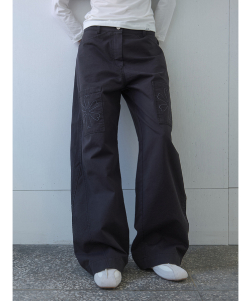 Kijun(キジュン)の「Clover Pocket Pants Black(その他パンツ・レディース・その他・SMALL/MEDIUM)」の3枚目の写真