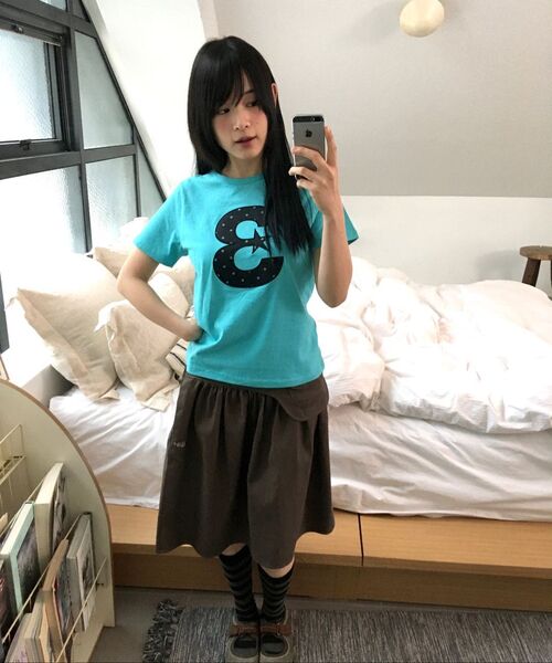 BAUF（バウフ）の「ベルト付きミディスカート [ブラウン]（スカート・レディース・その他・FREE）」の14枚目の写真