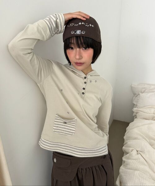BAUF（バウフ）の「ベルト付きミディスカート [ブラウン]（スカート・レディース・その他・FREE）」の15枚目の写真