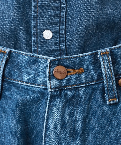 Lee（リー）の「Wrangler/ラングラー【US ORIGINAL】ワイドジーンズ フラワーエンブロイダリー　刺繍（デニムパンツ・メンズ・ブルー・SMALL/MEDIUM/LARGE）」の8枚目の写真