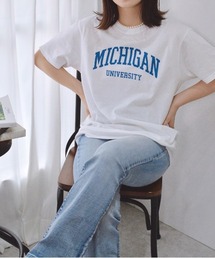 MICHIGAN カレッジTシャツ