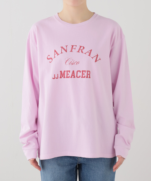 IENA（イエナ）の「J.J.Mercer/ジェイジェイマーサー PRINTLONGSLEEVE T SHIRTS Tシャツ（Tシャツ/カットソー・レディース・ホワイト/ピンク・FREE）」の13枚目の写真