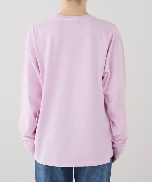 IENA（イエナ）の「J.J.Mercer/ジェイジェイマーサー PRINTLONGSLEEVE T SHIRTS Tシャツ（Tシャツ/カットソー・レディース・ホワイト/ピンク・FREE）」の8枚目の写真