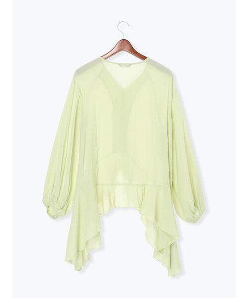 Te chichi（テチチ）の「イレギュラーヘムチュニックブラウス（チュニック・レディース・グリーン系その他/ベージュ/オフホワイト・F）」の21枚目の写真