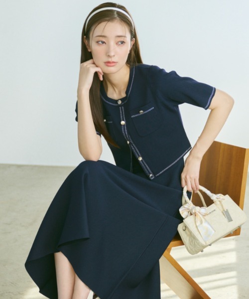 ジルスチュアート 半袖セットアップ 半袖ダイバーバルーンセットアップ | JILL by JILL STUART（ジル バイ