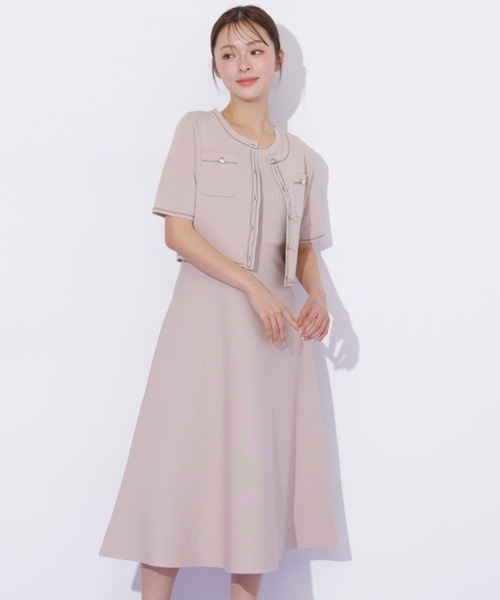 ニットジャケットセットアップ（ワンピース）｜JILL by JILL STUART