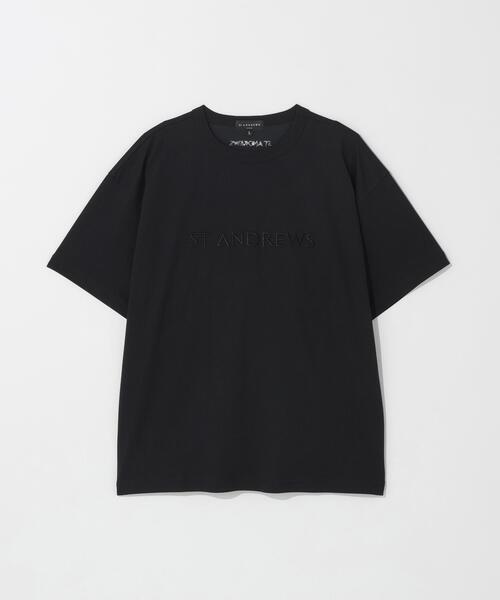 St ANDREWS(セントアンドリュース)の「【St ANDREWS】プレーティング天竺半袖Tシャツ (MENS)(Tシャツ/カットソー・メンズ・ブラック/ホワイト・L/LL/M)」の7枚目の写真