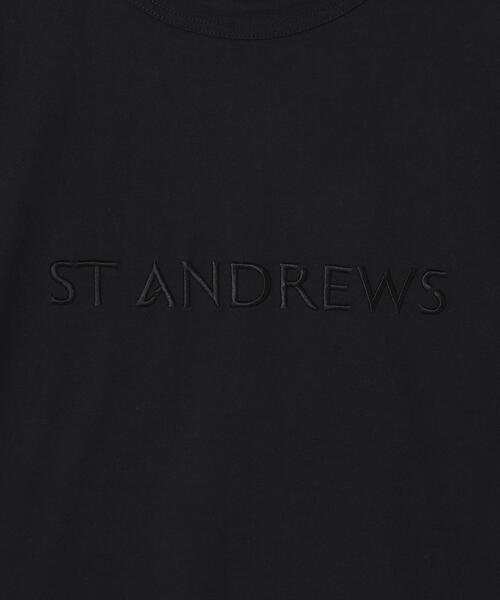 St ANDREWS(セントアンドリュース)の「【St ANDREWS】プレーティング天竺半袖Tシャツ (MENS)(Tシャツ/カットソー・メンズ・ブラック/ホワイト・L/LL/M)」の8枚目の写真