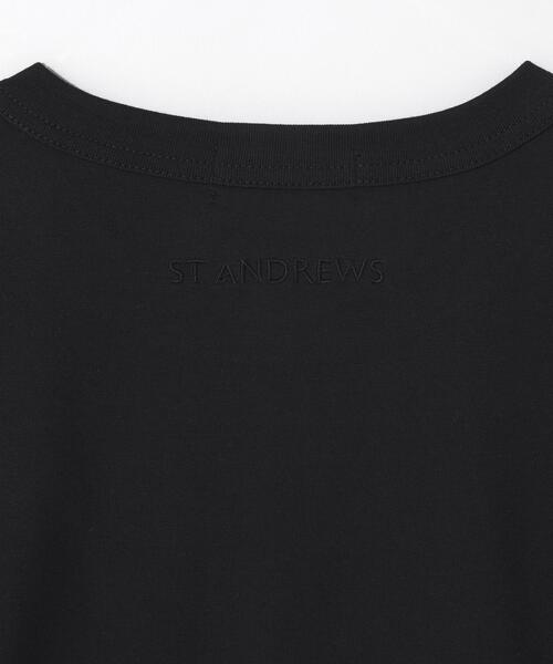 St ANDREWS(セントアンドリュース)の「【St ANDREWS】プレーティング天竺半袖Tシャツ (MENS)(Tシャツ/カットソー・メンズ・ブラック/ホワイト・L/LL/M)」の10枚目の写真