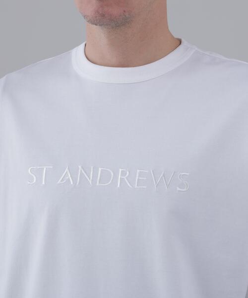 St ANDREWS(セントアンドリュース)の「【St ANDREWS】プレーティング天竺半袖Tシャツ (MENS)(Tシャツ/カットソー・メンズ・ブラック/ホワイト・L/LL/M)」の16枚目の写真