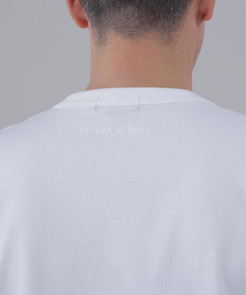 St ANDREWS(セントアンドリュース)の「【St ANDREWS】プレーティング天竺半袖Tシャツ (MENS)(Tシャツ/カットソー・メンズ・ブラック/ホワイト・L/LL/M)」の20枚目の写真