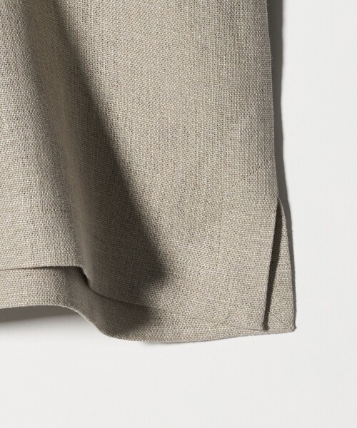 SACRA(サクラ)の「<SACRA>ラスティック Vネック トップ(シャツ/ブラウス・レディース・ホワイト/ベージュ・38)」の9枚目の写真