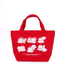 sanrio（サンリオ）の「【 sanrio / サンリオ 】 サンリオキャラクターズ　ケーキ　ランチトートバッグ　WNI（トートバッグ）」
