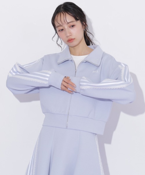 JILL by JILL STUART(ジルバイジルスチュアート)の「配色ラインレースジャケット(その他アウター・レディース・ブルー/ピンク/ネイビー・FREE)」の18枚目の写真