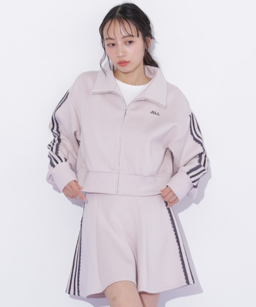 JILL by JILL STUART(ジルバイジルスチュアート)の「配色ラインレースジャケット(その他アウター・レディース・ブルー/ピンク/ネイビー・FREE)」の4枚目の写真