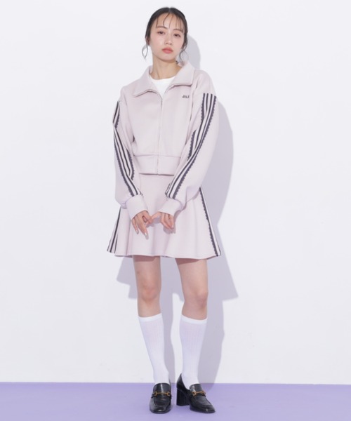 JILL by JILL STUART(ジルバイジルスチュアート)の「配色ラインレースジャケット(その他アウター・レディース・ブルー/ピンク/ネイビー・FREE)」の13枚目の写真