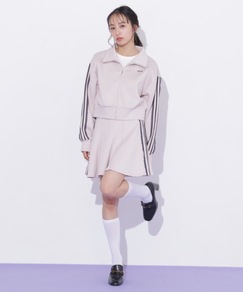 JILL by JILL STUART(ジルバイジルスチュアート)の「配色ラインレースジャケット(その他アウター・レディース・ブルー/ピンク/ネイビー・FREE)」の12枚目の写真