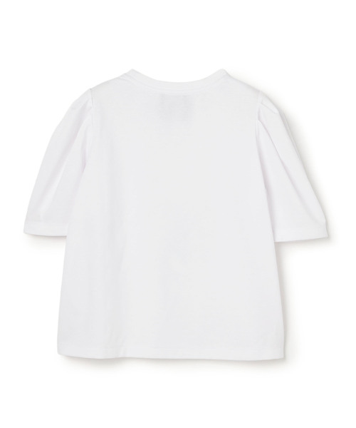 N.O.R.C（ノーク）の「タックハーフスリーブトップス【CLEAN MOTION】（Tシャツ/カットソー・レディース・ブラック/ホワイト・フリー）」の18枚目の写真