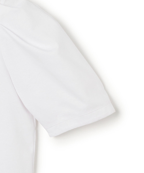 N.O.R.C（ノーク）の「タックハーフスリーブトップス【CLEAN MOTION】（Tシャツ/カットソー・レディース・ブラック/ホワイト・フリー）」の20枚目の写真