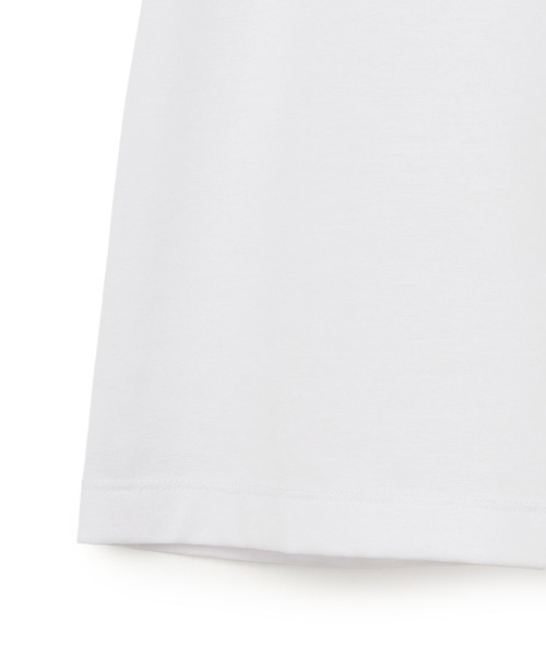 N.O.R.C（ノーク）の「タックハーフスリーブトップス【CLEAN MOTION】（Tシャツ/カットソー・レディース・ブラック/ホワイト・フリー）」の21枚目の写真