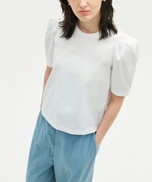 N.O.R.C | タックハーフスリーブトップス【CLEAN MOTION】(Tシャツ/カットソー)