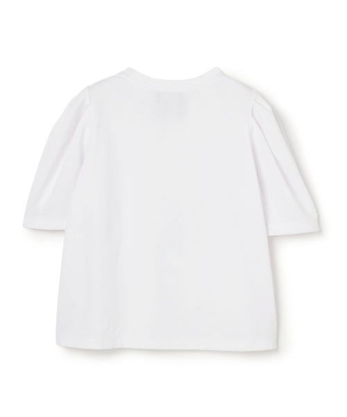 N.O.R.C（ノーク）の「タックハーフスリーブトップス【CLEAN MOTION】（Tシャツ/カットソー・レディース・ブラック/ホワイト・フリー）」の12枚目の写真