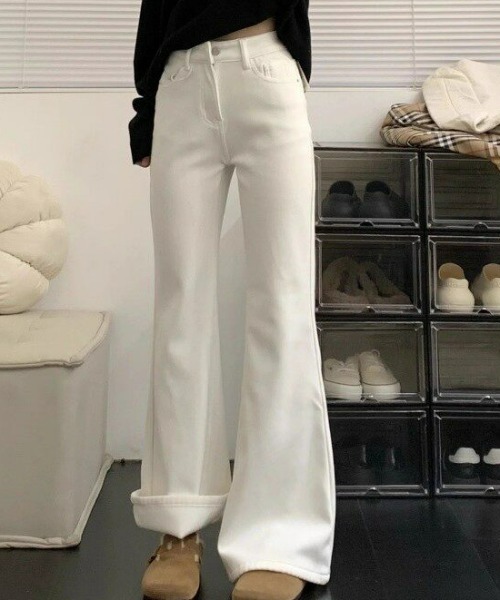 REBALANCE（リバランス）の「フレアデニムパンツ（デニムパンツ・レディース・C/A/B・MEDIUM/LARGE/X-LARGE）」の2枚目の写真