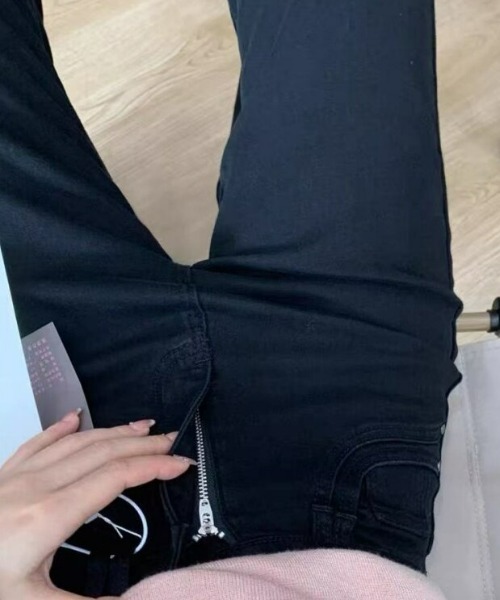 REBALANCE（リバランス）の「フレアデニムパンツ（デニムパンツ・レディース・C/A/B・MEDIUM/LARGE/X-LARGE）」の5枚目の写真
