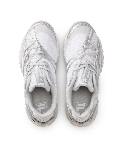 FILA(フィラ)の「FILA FILA ECHAPPE MS v2(フィラ フィラ エシャッペ MS v2)(スニーカー・レディース・シルバー系・23cm/23.5cm/24cm/24.5cm/25cm)」の4枚目の写真