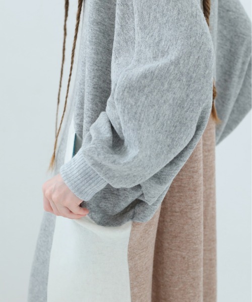 BEDSIDEDRAMA(ベットサイドドラマ)の「Pattern Switch Wide Dress(ワンピース・レディース・グレー/ブラック・2/1)」の15枚目の写真