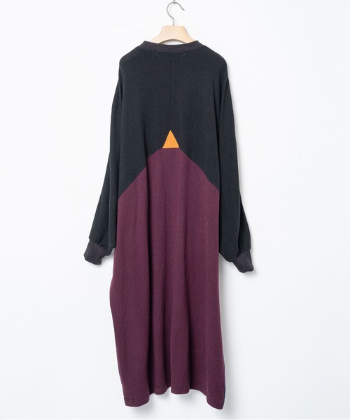 BEDSIDEDRAMA(ベットサイドドラマ)の「Pattern Switch Wide Dress(ワンピース・レディース・グレー/ブラック・2/1)」の19枚目の写真