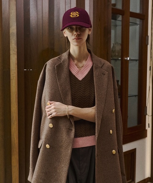 soerte(ソエルテ)の「Herringbone Summer Knit Vest/ヘリンボーンサマーニットベスト(ベスト・メンズ・ブラウン/ベージュ/グリーン・2/1/3)」の16枚目の写真