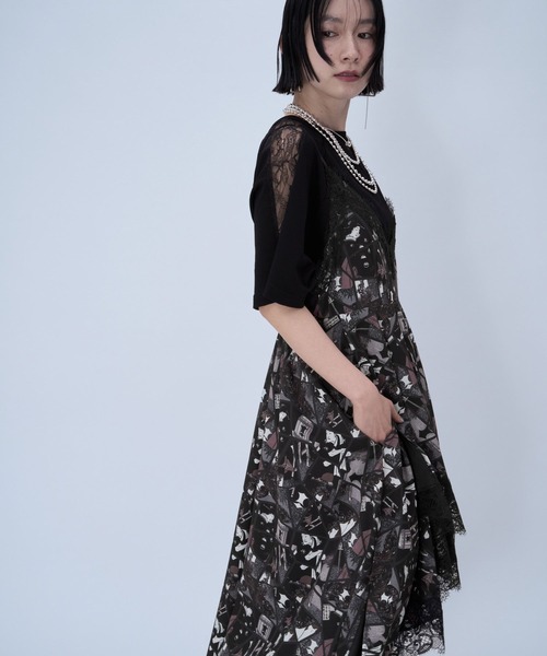 HARE(ハレ)の「【剣菱×HARE】イソザイキャミワンピース(ワンピース・レディース・ブラック/レッド・FREE)」の15枚目の写真