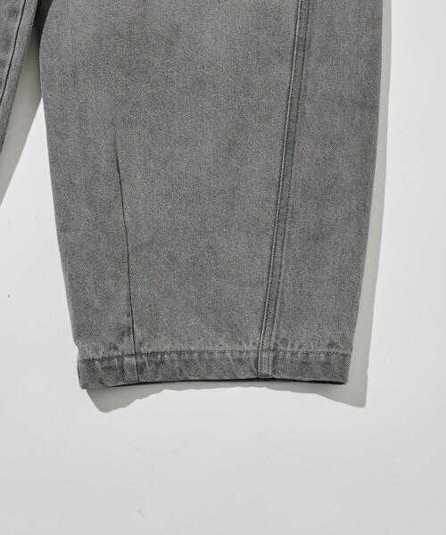 FREAK'S STORE(フリークスストア)の「BELTED WIDE DENIM / ベルテッド ワイドデニムパンツ(デニムパンツ・メンズ・ブルー/グレー/サックスブルー・LARGE/MEDIUM)」の12枚目の写真