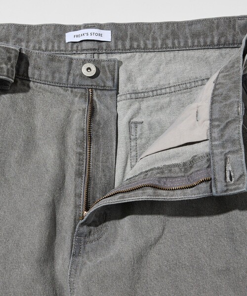 FREAK'S STORE(フリークスストア)の「BELTED WIDE DENIM / ベルテッド ワイドデニムパンツ(デニムパンツ・メンズ・ブルー/グレー/サックスブルー・LARGE/MEDIUM)」の14枚目の写真