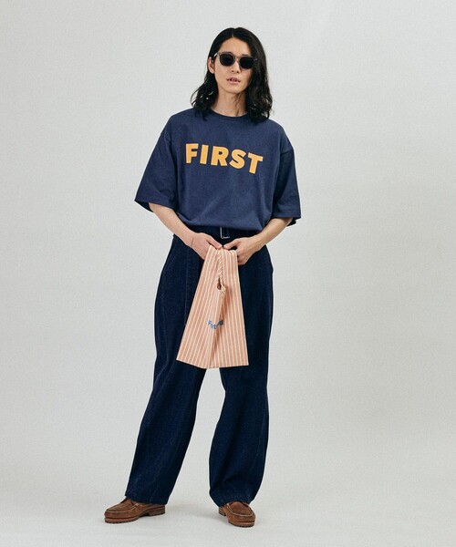 FREAK'S STORE(フリークスストア)の「BELTED WIDE DENIM / ベルテッド ワイドデニムパンツ(デニムパンツ・メンズ・ブルー/グレー/サックスブルー・LARGE/MEDIUM)」の22枚目の写真