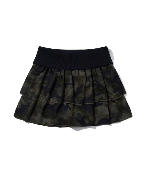 YOUHEE（ユヒ）の「CANCAN JERSEY SKIRT_KHAKI（スカート・レディース・その他・SMALL/MEDIUM）」の2枚目の写真