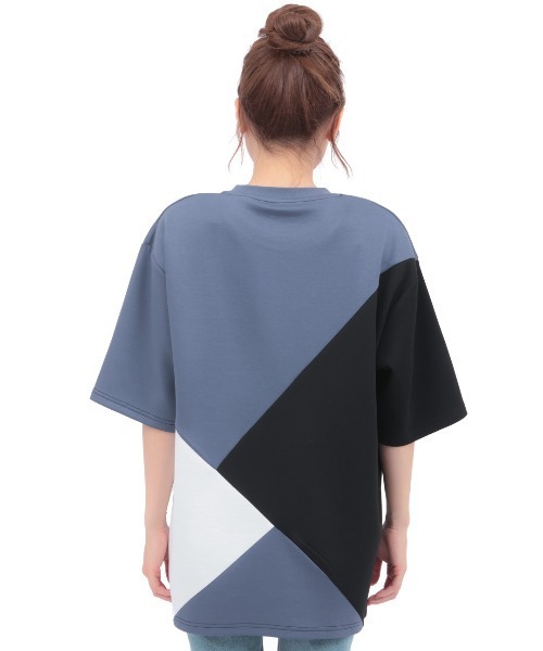チチカカ（チチカカ）の「接触冷感ダンボール切替Ｔシャツ（Tシャツ/カットソー・メンズ・ブラック/ホワイト・FREE）」の8枚目の写真