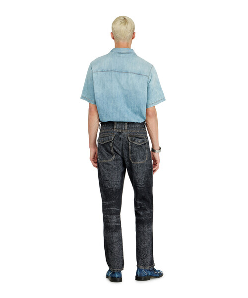 DIESEL（ディーゼル）の「メンズ デニムパンツ D-MACRUS-S（デニムパンツ・メンズ・ブラック系その他・26inch/28inch/30inch/32inch/34inch/36inch）」の6枚目の写真
