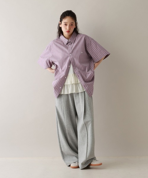 POLO BCS（ポロ ビーシーエス）の「＜POLO BCS/ポロ・ビーシーエス＞別注/ルーズチェックシャツ（シャツ/ブラウス・レディース・ブラック/ベージュ/その他23・FREE）」の18枚目の写真